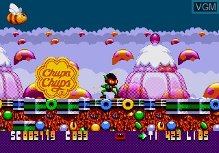 Telstar Double Value Games - James Pond 3 / Zool - Ninja of the "Nth" Dimension